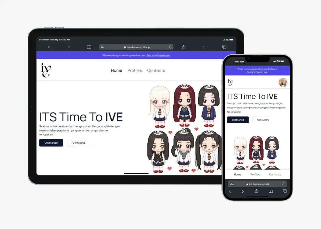 Ive Fanmade Website-project-thumbnail